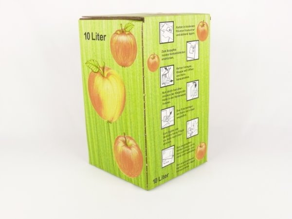Karton Bag in Box 3 Liter grün, Saftkarton, Faltkarton, Apfelsaft-Karton, Saftschachtel, Schachtel Karton Bag in Box 3 Liter grün, Saftkarton, Faltkarton, Apfelsaft-Karton, Saftschachtel, Schachtel
