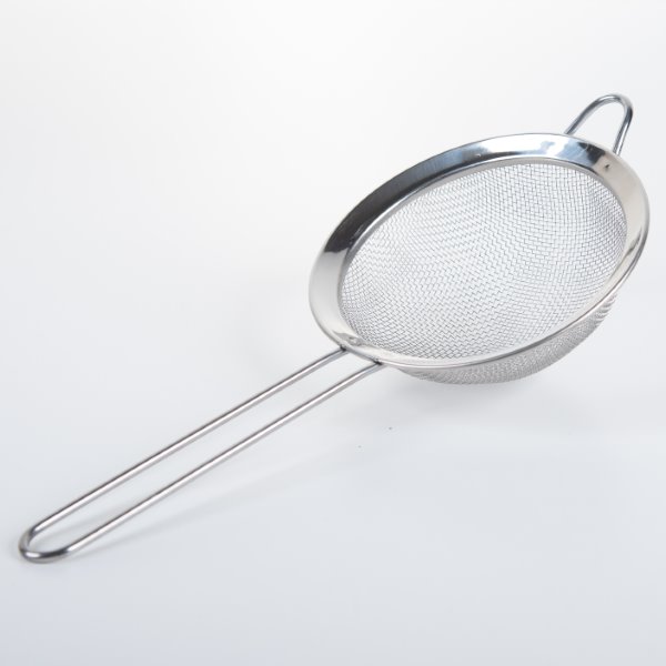 Edelstahlsieb, Küchensieb, Handsieb, Edelstahl Sieb 100 mm Durchmesser