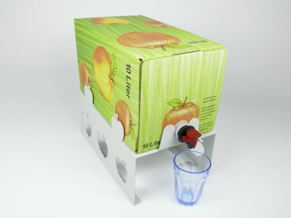 Saftständer Für 5 Liter Box - Weißer Ausschankständer Aus PP Material